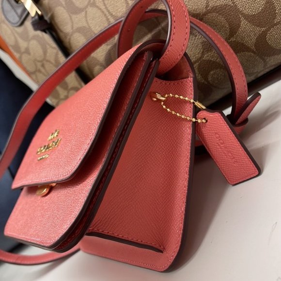 Coach Mini Brynn Crossbody Gold / Taffy - Picture 9 of 16